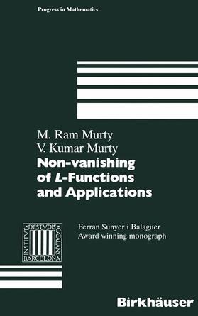 Murty |  Non-vanishing of L-Functions and Applications | Buch |  Sack Fachmedien