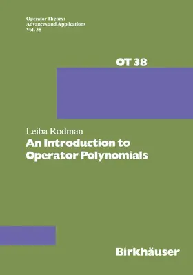 Gohberg |  An Introduction to Operator Polynomials | Buch |  Sack Fachmedien