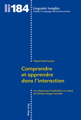 Fasel Lauzon |  Comprendre et apprendre dans l’interaction | eBook | Sack Fachmedien