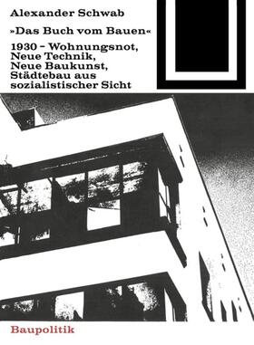 Schwab |  Das Buch vom Bauen (1930) | eBook | Sack Fachmedien