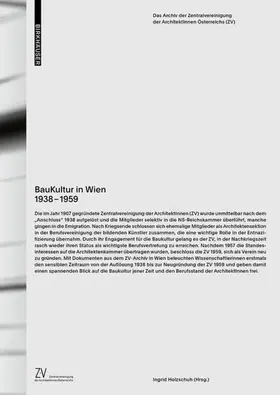 Holzschuh |  BauKultur in Wien 1938-1959 | Buch |  Sack Fachmedien