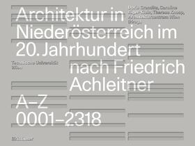 Grandits / Jäger-Klein / Knosp |  Architektur in Niederösterreich im 20. Jahrhundert nach Friedrich Achleitner | Buch |  Sack Fachmedien