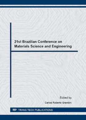 Grandini |  21st Brazilian Conference on Materials Science and Engineering | eBook | Sack Fachmedien