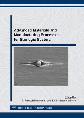 Ramesh Narayanan / Narayana Murty |  Advanced Materials and Manufacturing Processes for Strategic Sectors | eBook | Sack Fachmedien