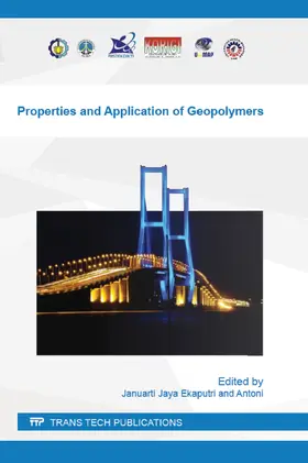 Ekaputri / Antoni |  Properties and Application of Geopolymers | eBook | Sack Fachmedien