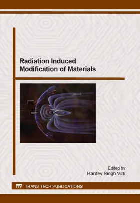 Virk |  Radiation Induced Modification of Materials | eBook | Sack Fachmedien