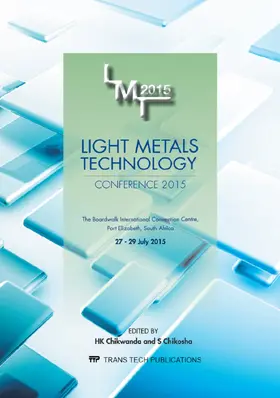 Chikwanda / Chikosha |  Light Metals Technology 2015 | eBook | Sack Fachmedien