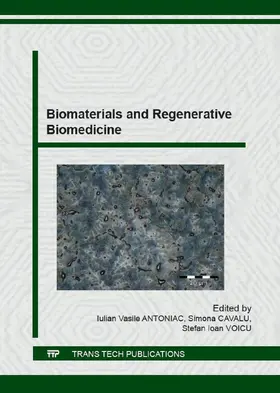 Antoniac / Cavalu / Voicu |  Biomaterials and Regenerative Biomedicine | eBook | Sack Fachmedien