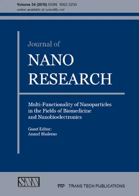 Bhalerao |  Journal of Nano Research Vol. 34 | eBook | Sack Fachmedien