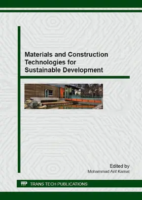 Kamal |  Materials and Construction Technologies for Sustainable Development | eBook | Sack Fachmedien