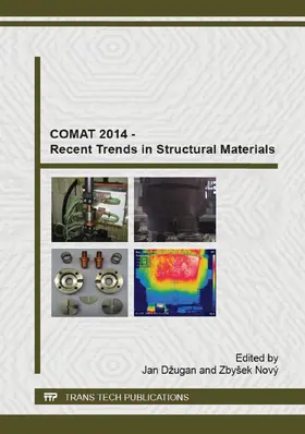 Džugan / Dzugan / Novy |  COMAT 2014 - Recent Trends in Structural Materials | eBook | Sack Fachmedien