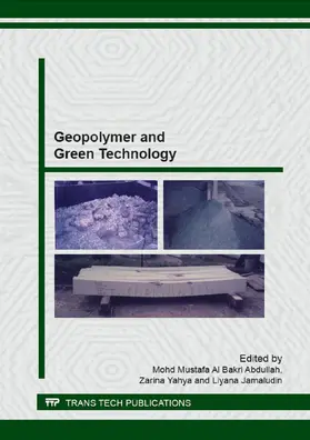 Al Bakri Abdullah / Zarina / Jamaludin |  Geopolymer and Green Technology | eBook | Sack Fachmedien