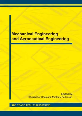 Chao / Parkinson |  Mechanical Engineering and Aeronautical Engineering | eBook | Sack Fachmedien