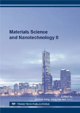 Kang / Gong / Li |  Materials Science and Nanotechnology II | eBook | Sack Fachmedien