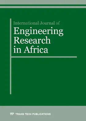 Ibhadode |  International Journal of Engineering Research in Africa Vol. 21 | eBook | Sack Fachmedien