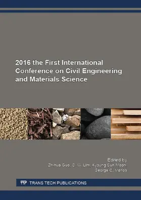 Guo / Lim / Moon |  2016 the First International Conference on Civil Engineering and Materials Science | eBook | Sack Fachmedien