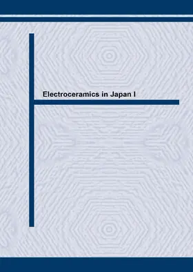 Mizutani / Shinozaki / Kamehara |  Electroceramics in Japan I | eBook | Sack Fachmedien