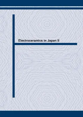 Mizutani / Shinozaki / Kamehara |  Electroceramics in Japan II | eBook | Sack Fachmedien