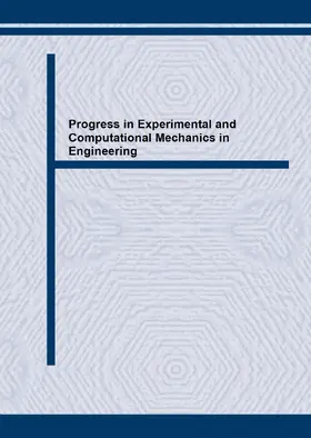 Geni / Kikuchi |  Progress in Experimental and Computational Mechanics in Engineering | eBook | Sack Fachmedien