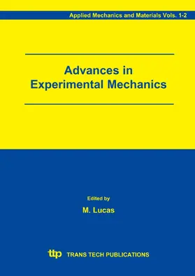 Lucas |  Advances in Experimental Mechanics | eBook | Sack Fachmedien