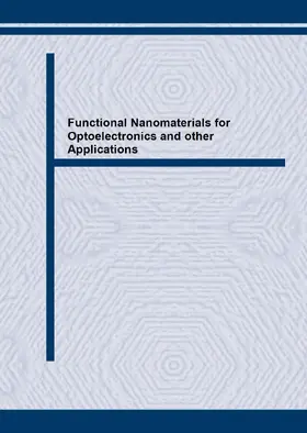 Lojkowski |  Functional Nanomaterials for Optoelectronics and other Applications | eBook | Sack Fachmedien