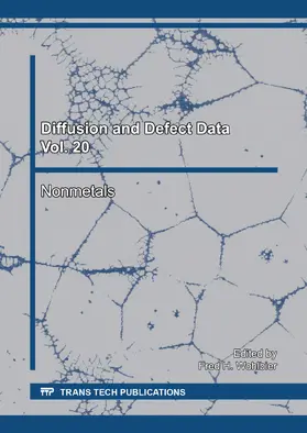 Wohlbier |  Diffusion and Defect Data Vol. 20 | eBook | Sack Fachmedien