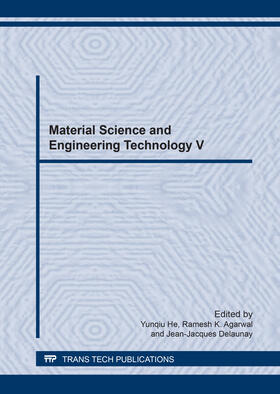 He / Agarwal / Delaunay | Material Science and Engineering Technology V | Buch | 978-3-0357-1028-1 | sack.de