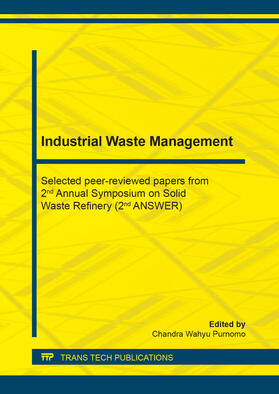 Purnomo |  Industrial Waste Management | Buch |  Sack Fachmedien
