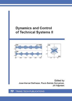 Balthazar / Gonçalves / Náprstek |  Dynamics and Control of Technical Systems II | Buch |  Sack Fachmedien