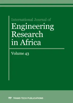  International Journal of Engineering Research in Africa Vol. 43 | Buch |  Sack Fachmedien