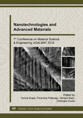 Potecasu / Radu / Gurau | Nanotechnologies and Advanced Materials | Buch | 978-3-0357-1069-4 | sack.de