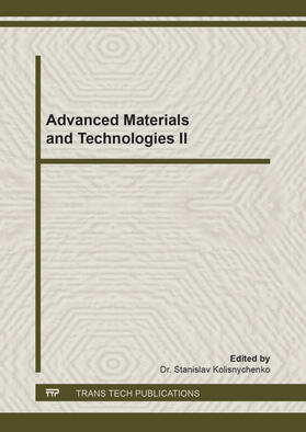 Kolisnychenko |  Advanced Materials and Technologies II | Buch |  Sack Fachmedien