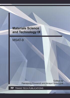 Pinwanich / Soisungval |  Materials Science and Technology IX | Buch |  Sack Fachmedien