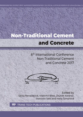 Nenadálová / Bílek / Keršner |  Non-Traditional Cement and Concrete | Buch |  Sack Fachmedien