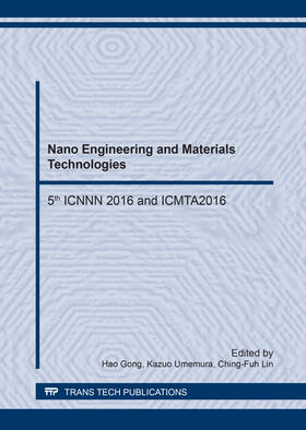 Gong / Umemura / Lin |  Nano Engineering and Materials Technologies | Buch |  Sack Fachmedien