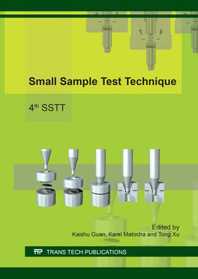 Guan / Matocha / Xu |  Small Sample Test Technique | Buch |  Sack Fachmedien