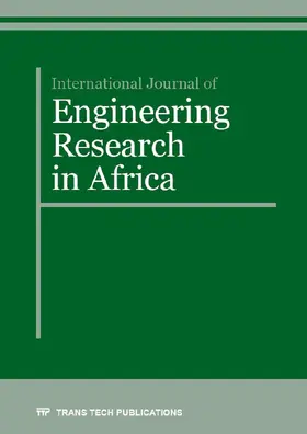  International Journal of Engineering Research in Africa Vol. 25 | Buch |  Sack Fachmedien