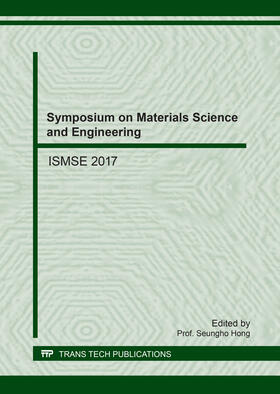 Hong | Symposium on Materials Science and Engineering | Buch | 978-3-0357-1116-5 | sack.de