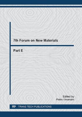 Vincenzini |  7th Forum on New Materials - Part E | Buch |  Sack Fachmedien