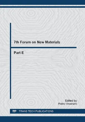 Vincenzini |  7th Forum on New Materials - Part E | Buch |  Sack Fachmedien