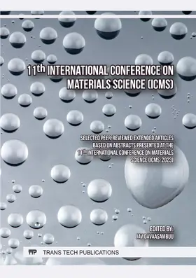 Davaasambuu |  11th International Conference on Materials Science (ICMS) | Buch |  Sack Fachmedien