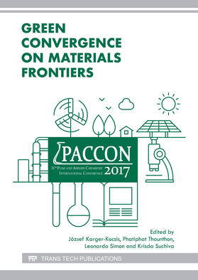 Karger-Kocsis / Thounthon / Simon |  Green Convergence on Materials Frontiers | Buch |  Sack Fachmedien