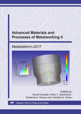 Kawalla / Grechnikov / Nosova | Advanced Materials and Processes of Metalworking II | Buch | 978-3-0357-1155-4 | sack.de