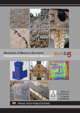 di Tommaso / Gentilini / Castellazzi |  Mechanics of Masonry Structures Strengthened with Composite Materials II | Buch |  Sack Fachmedien