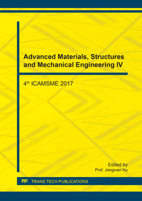 Hu |  Advanced Materials, Structures and Mechanical Engineering IV | Buch |  Sack Fachmedien