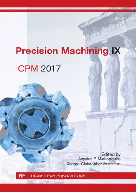 Markopoulos / Vosniakos |  Precision Machining IX | Buch |  Sack Fachmedien