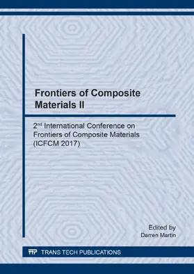 Martin |  Frontiers of Composite Materials II | Buch |  Sack Fachmedien