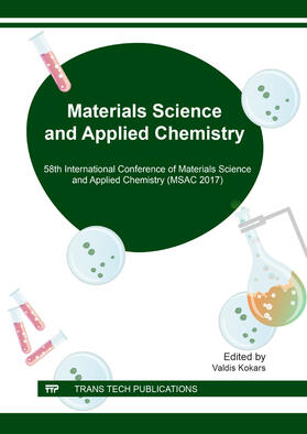 Kokars |  Materials Science and Applied Chemistry | Buch |  Sack Fachmedien