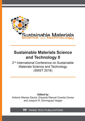 Macias García / Cuerda Correa / Domínguez Vargas |  Sustainable Materials Science and Technology II | Buch |  Sack Fachmedien