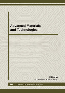 Kolisnychenko | Advanced Materials and Technologies I | Buch | 978-3-0357-1255-1 | sack.de